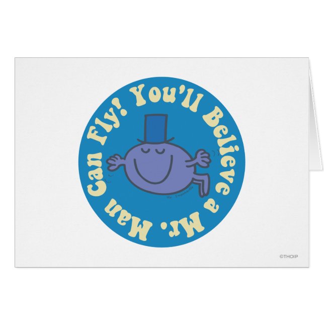 Je gelooft dat een Man kan vliegen! (Voorkant Horizontaal)