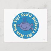 Je gelooft dat een Man kan vliegen! Briefkaart (Voorkant)