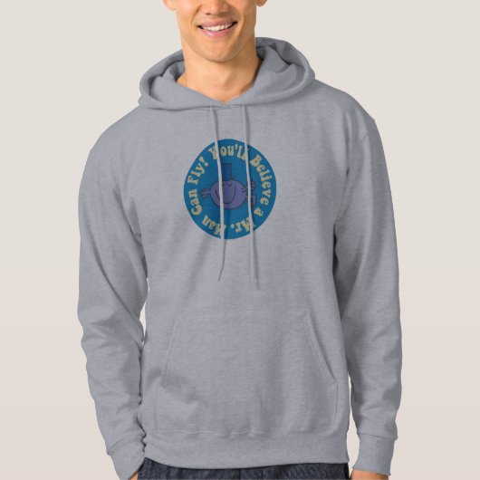 Je gelooft dat een Man kan vliegen! Hoodie (Voorkant)