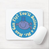 Je gelooft dat een Man kan vliegen! Muismat (Met muis)