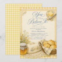Je gelooft het nooit Baby Shower Uitnodiging