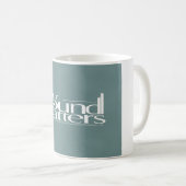 Je geluid is belangrijk koffiemok (Voorkant rechts)