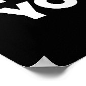 Je geluk hangt af van je gedachten poster (Hoek)