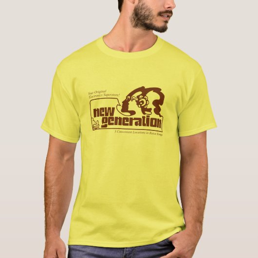 Je generatiewinkel! t-shirt (Voorkant)