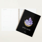 Je gesteente Amethyst kristallen mystieke Waterver Planner (Display)