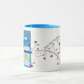 Je gevoelens maskeren_ mok (Midden)