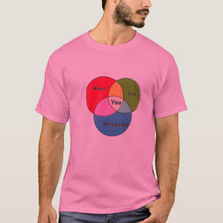 Je Geweldige vun vlinn-diagram T-shirt