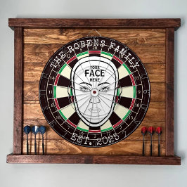 Je Gezicht Hier Dartbord