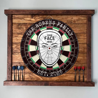 Je Gezicht Hier Dartbord