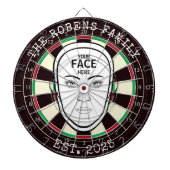 Je Gezicht Hier Dartbord (Voorkant)