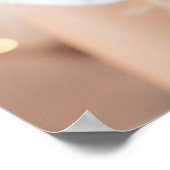 Je gezicht op een verjaardag gepersonaliseerd poster (Hoek)