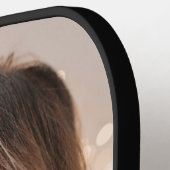 Je gezicht op een verjaardag pickleball paddle (Links Detail)