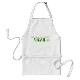 Je gezondheids-Vegan-stijl vieren Standaard Schort