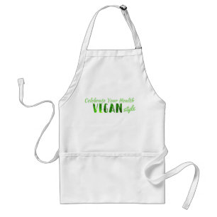 Je gezondheids-Vegan-stijl vieren Standaard Schort