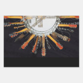 JE GITAARSNAREN IN DE ZON INPAKPAPIER VEL (Voorkant)