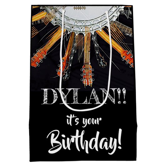 JE GITAARSNAREN IN DE ZON MEDIUM CADEAUZAKJE (Achterkant)