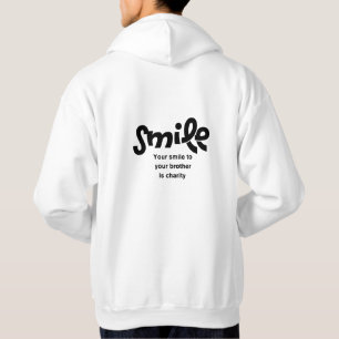 Je glimlach b hoodie
