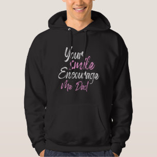 Je glimlach geeft me moed Papa Hoodie