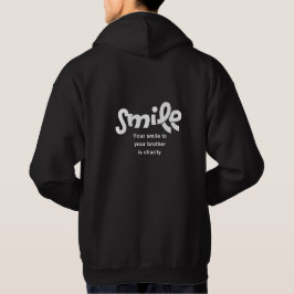 Je glimlach w hoodie