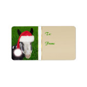 JE GOAT FOTO Git kerstcadeau-Label Etiket (Voorkant)