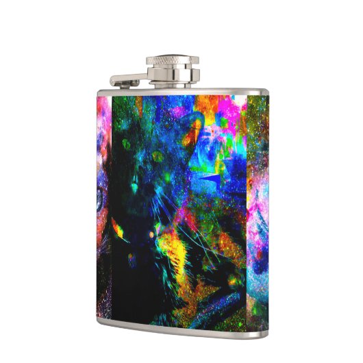 Je god kijkt. heupfles (Links)