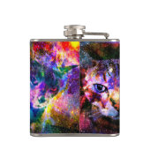 Je god kijkt. heupfles (Achterkant)