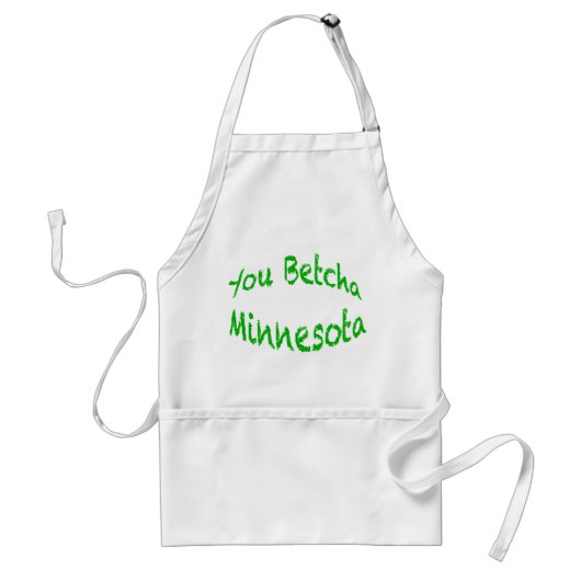 Je Gokt Minnesota Standaard Schort (Voorkant)