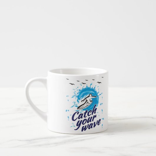 Je golf vangen espresso kop (Links)