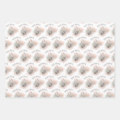 Je gooit Bunny Guitar Wrapping Paper Sheets (Voorkant)