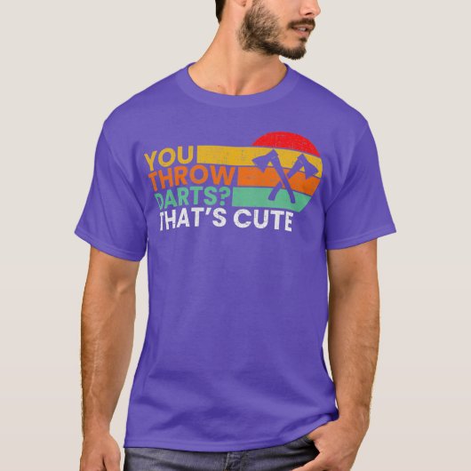 Je gooit Darts bijl. T-shirt (Voorkant)