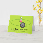 Je gooit me over Happy Valentijnsdag | Liefde Kaart (Gele Bloem)