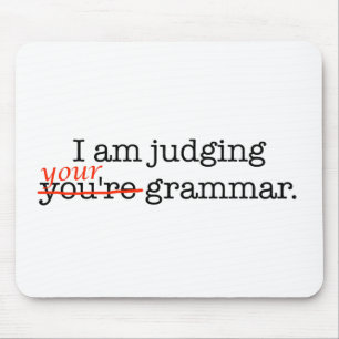 Je Grammar beoordelen Muismat