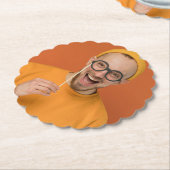 Je Grappige Foto Selfie Upload Kartonnen Onderzetters (Gekanteld)