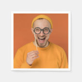 Je Grappige Foto Selfie Upload Servet (Voorkant)
