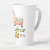 Je groeit meisje latte mok (Rechterhoek)