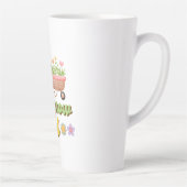 Je groeit meisje latte mok (Rechts)