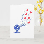 Je grootste fan-liefdeskaart kaart (Gele Bloem)