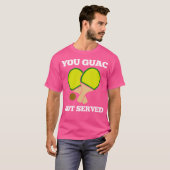 Je Guac kreeg Served Ping Pong T-shirt (Voorkant volledig)