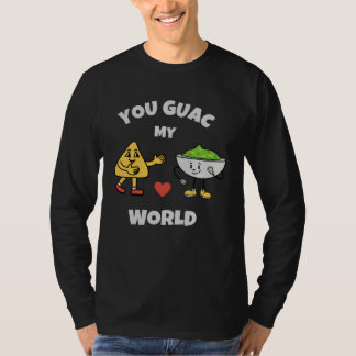 Je Guac Mijn Wereld Valentijnsdag Avocado Pun Lief T-shirt