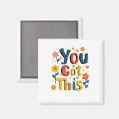 Je Haalt Dit Leraar Examen Test Dag Score Testen Magneet (Voorkant / Achterkant)