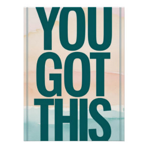 Je Haalt Het Perfect Poster