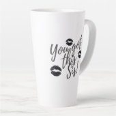 Je Haalt Het Zuster Latte Mok (Rechterhoek)