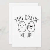 Je haalt me omhoog bedankkaart (Voorkant / Achterkant)