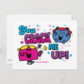 Je haalt me op! briefkaart (Voorkant / Achterkant)