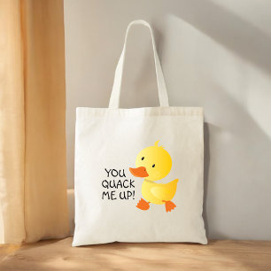 Je haalt me op de grappige manier op tote bag