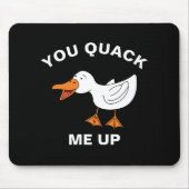 Je haalt me op de grappige veeteelt en de duivel muismat (Voorkant)