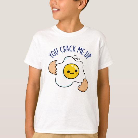 Je haalt me op Funny Egg Pun T-shirt (Voorkant)