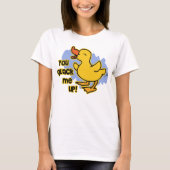 Je haalt me op! t-shirt (Voorkant)