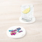 Je haalt me op! zandsteen onderzetter (Zijkant)