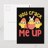 Je haalt me paaskip op. briefkaart (Voorkant / Achterkant)